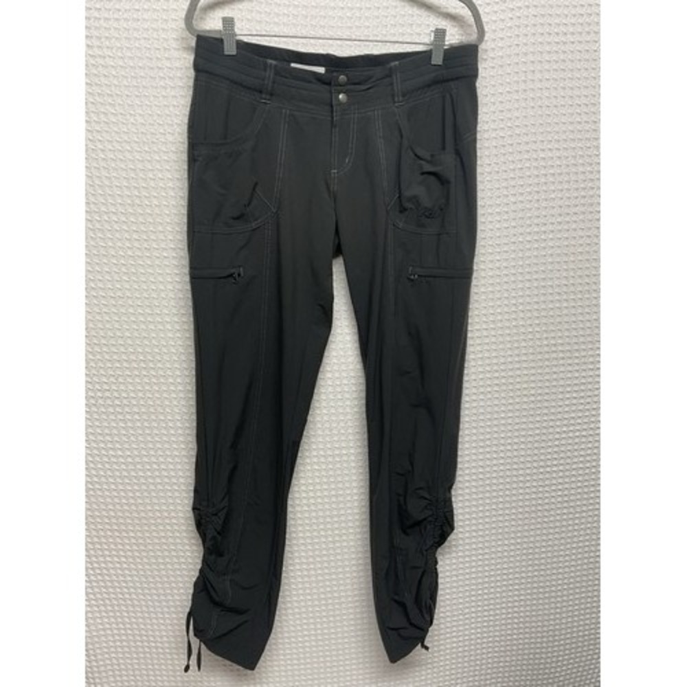 Kuhl Black Durango Leg Cinch Convertible Straight Pants Women Regular 8 China